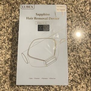 Lubex sapphire hair removal